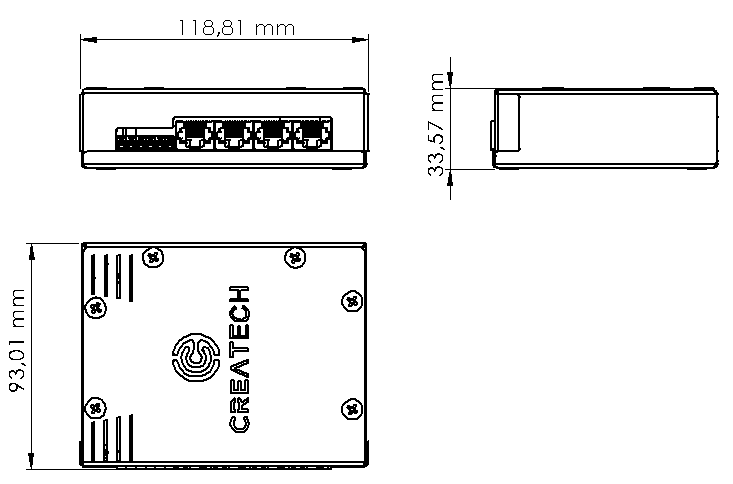 CRE-M-9092 — Teknik Ölçüler